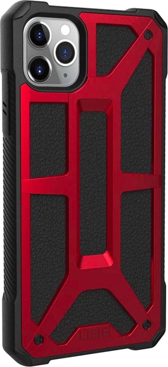 UAG Monarch Apple iPhone 11 Pro Max Backcover hoesje - Magma Red - Afbeelding 4