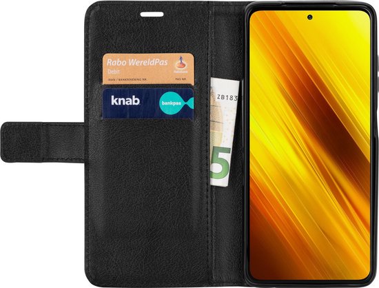 Just in Case Xiaomi Poco X3 / X3 Pro Book Case Zwart - Afbeelding 3