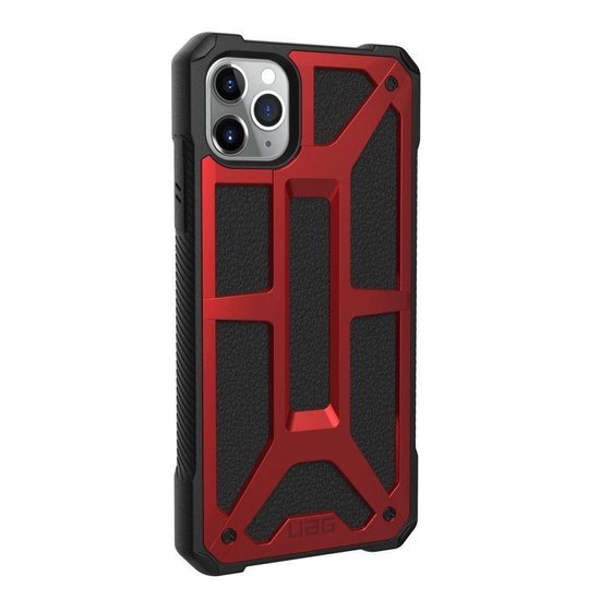 UAG Monarch Apple iPhone 11 Pro Max Backcover hoesje - Magma Red - Afbeelding 16