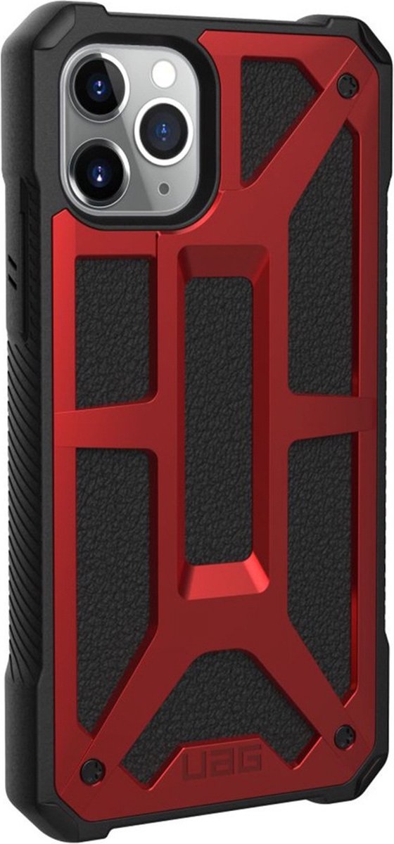 UAG Monarch Apple iPhone 11 Pro Max Backcover hoesje - Magma Red - Afbeelding 8