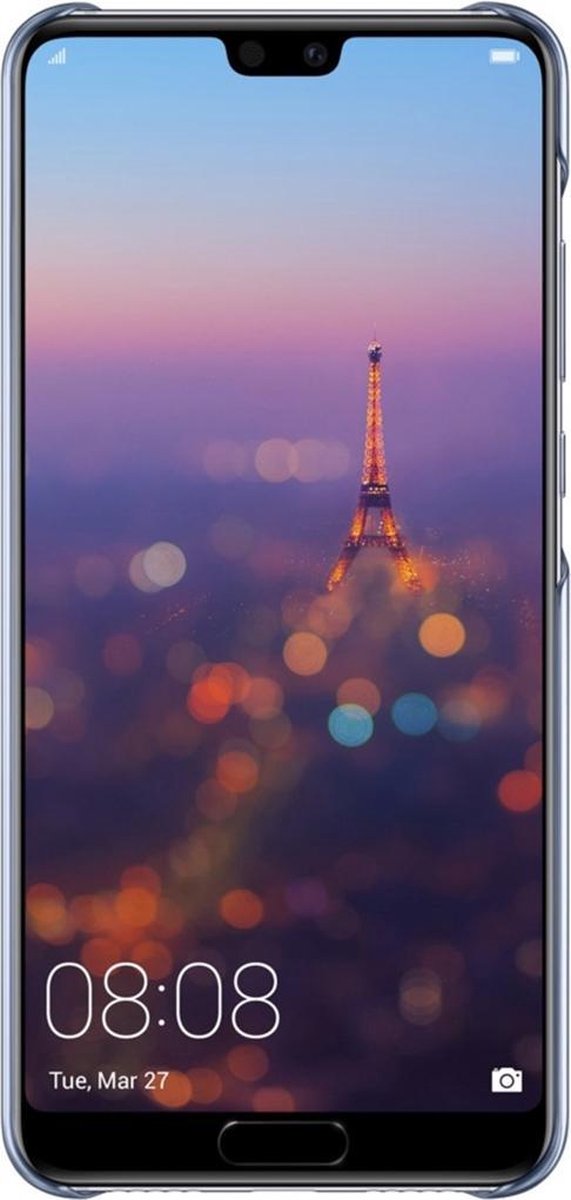 Color Case Hoesje Huawei P20 - Blauw - Afbeelding 4