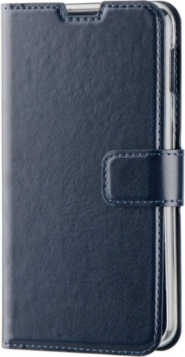 BeHello Samsung Galaxy S10E Hoesje - Gel Wallet Case Met Ruimte Voor 3 Pasjes Blauw
