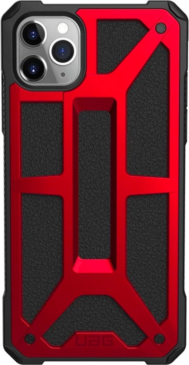 UAG Monarch Apple iPhone 11 Pro Max Backcover hoesje - Magma Red - Afbeelding 17