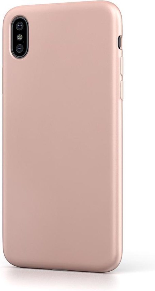 BeHello iPhone XS Max Siliconen Hoesje - Roze - Afbeelding 3