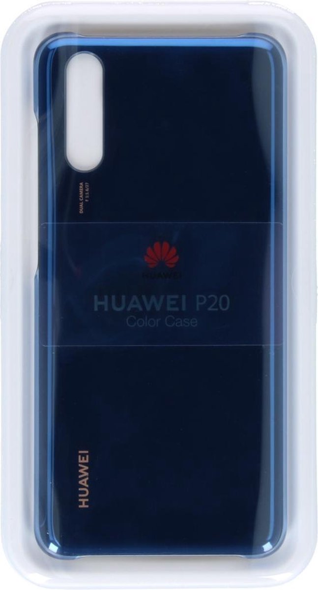 Color Case Hoesje Huawei P20 - Blauw - Afbeelding 7