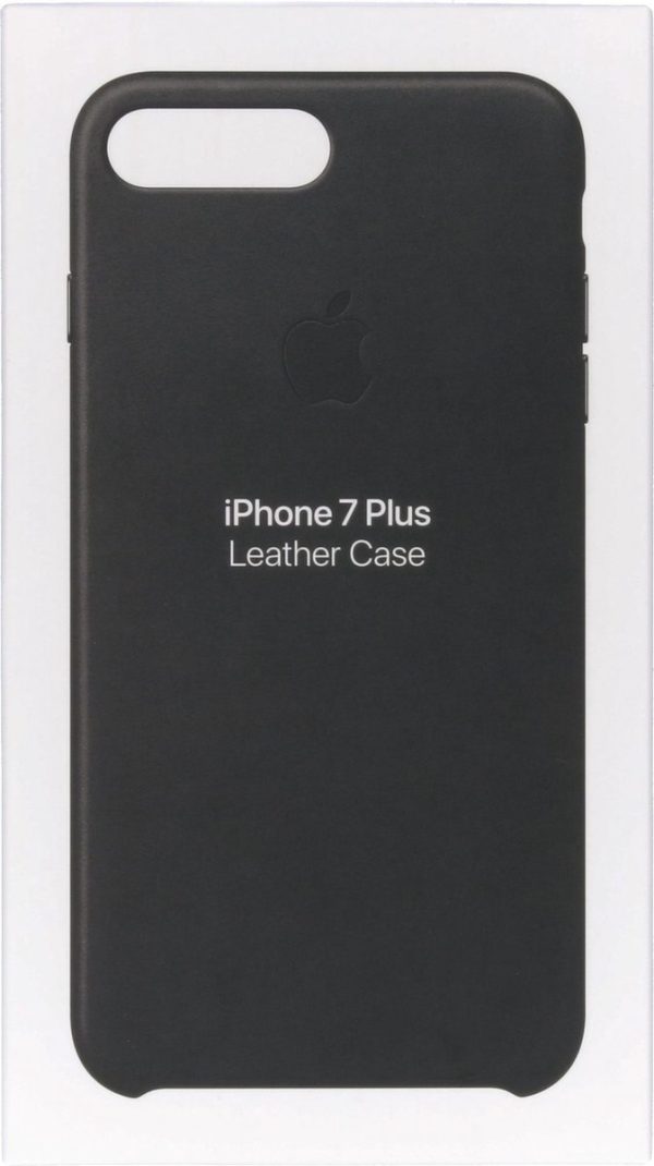 Apple iPhone 7 Plus/8 Plus Leather Case Black MQHM2ZM/A - Afbeelding 8