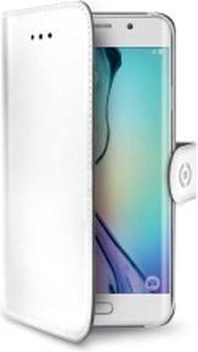 Celly - Wally Case - Samsung Galaxy S6 Edge - wit