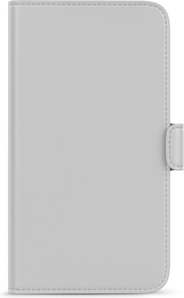 BeHello iPhone 8  7  6s  6 Hoesje - Wallet Case Met Ruimte Voor 3 Pasjes Wit - Afbeelding 2