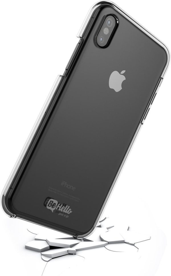 "BeHello iPhone X  XS Anti-scratch Back Case Transparant " - Afbeelding 3