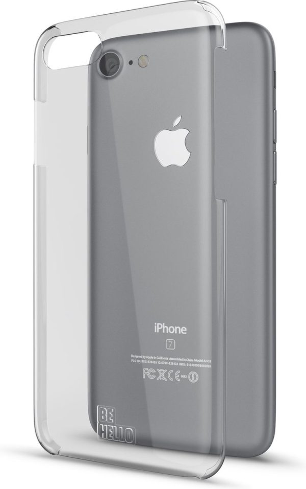 BeHello iPhone SE (2020) / 8 / 7 Transparant Hoesje Krasbestendig - Afbeelding 4