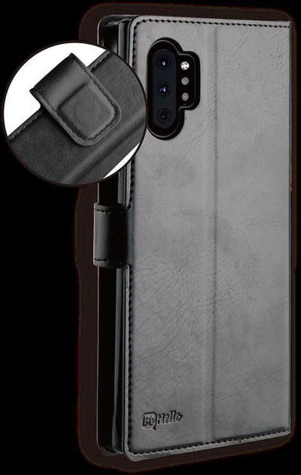 BeHello Samsung Galaxy Note10+ Hoesje - Gel Wallet Case Met Ruimte Voor 3 Pasjes Zwart - Afbeelding 7