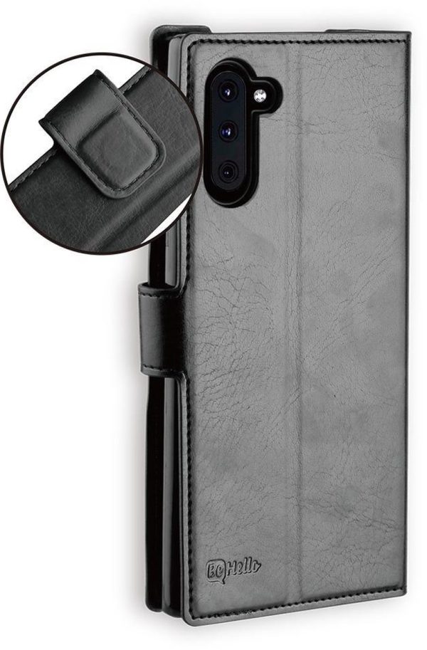 BeHello Samsung Galaxy Note10 Hoesje - Gel Wallet Case Met Ruimte Voor 3 Pasjes Zwart - Afbeelding 5