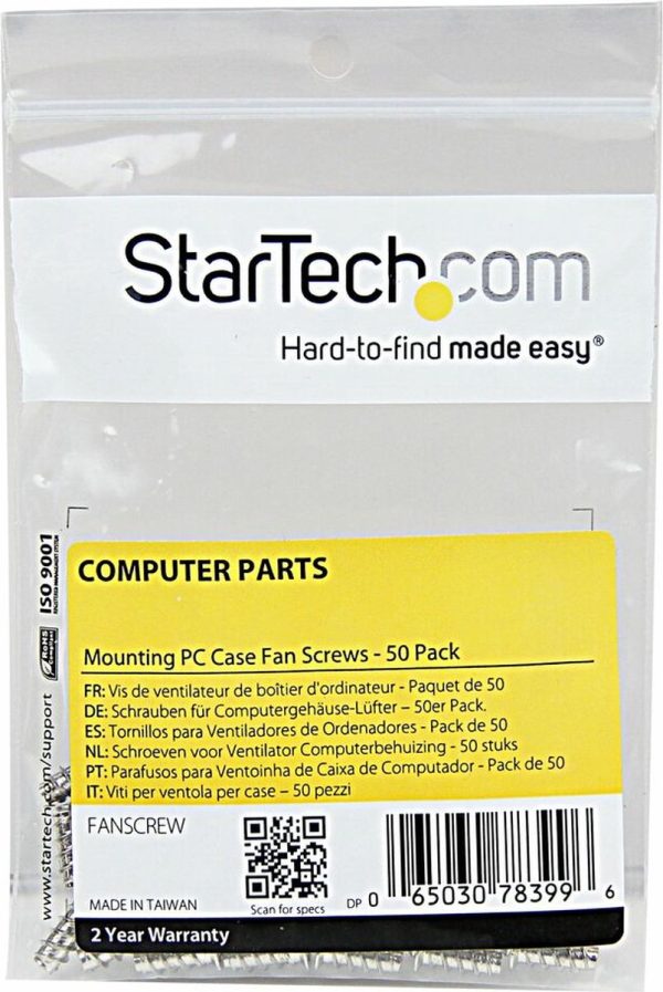 Startech Mounting PC Case Fan Screws 50 Pack - Afbeelding 2
