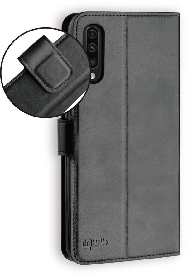 BeHello Samsung Galaxy A50 Hoesje - Gel Wallet Case Met Ruimte Voor 3 Pasjes Zwart - Afbeelding 3