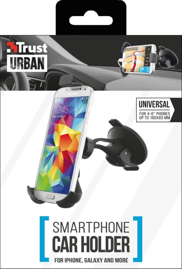 Trust 18255 Universal Car Holder voor smartphones - Zwart - Afbeelding 9