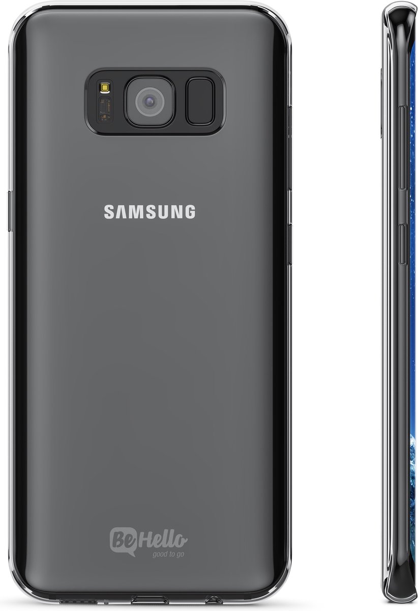 BeHello Samsung Galaxy S8 ThinGel Siliconen Hoesje Transparant - Afbeelding 4