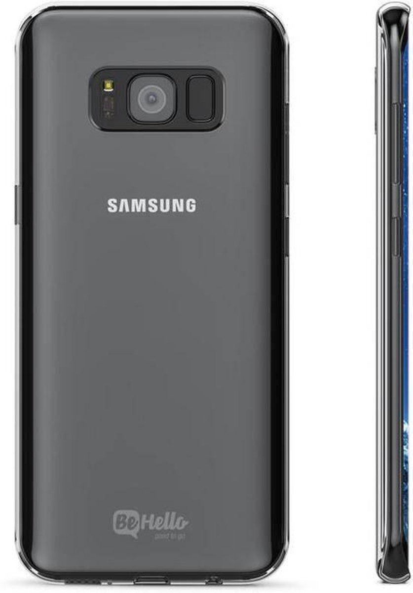 BeHello Samsung Galaxy S8+ ThinGel Siliconen Hoesje Transparant - Afbeelding 4