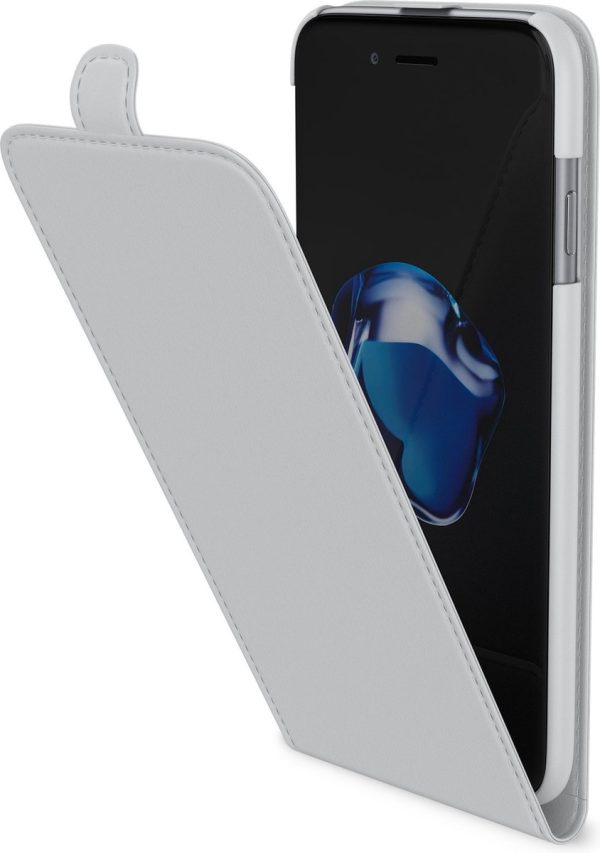 BeHello iPhone 8/7/6S/6 Flip Case White - Afbeelding 2