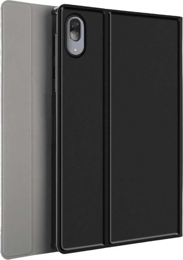 Lenovo Tab P11 Pro Toetsenbord Hoes hoesje - Just in Case - Effen Zwart - Kunstleer - Afbeelding 5