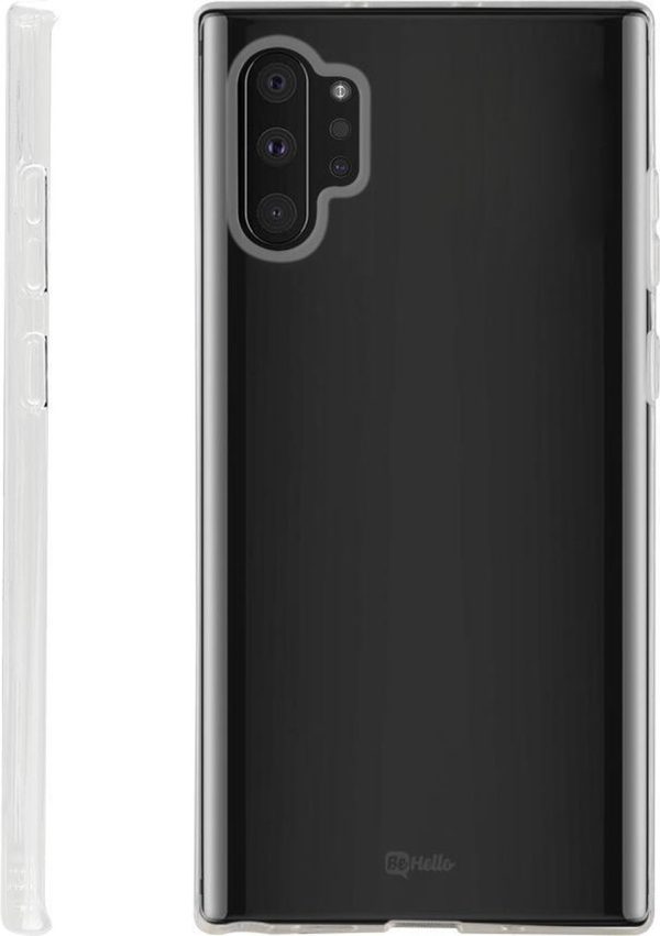 BeHello Samsung Galaxy Note 10+ ThinGel Siliconen Hoesje Transparant - Afbeelding 2