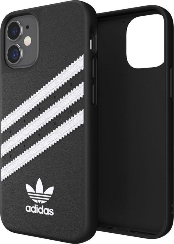 adidas Moulded Case PU hoesje voor iPhone 12 mini - Wit