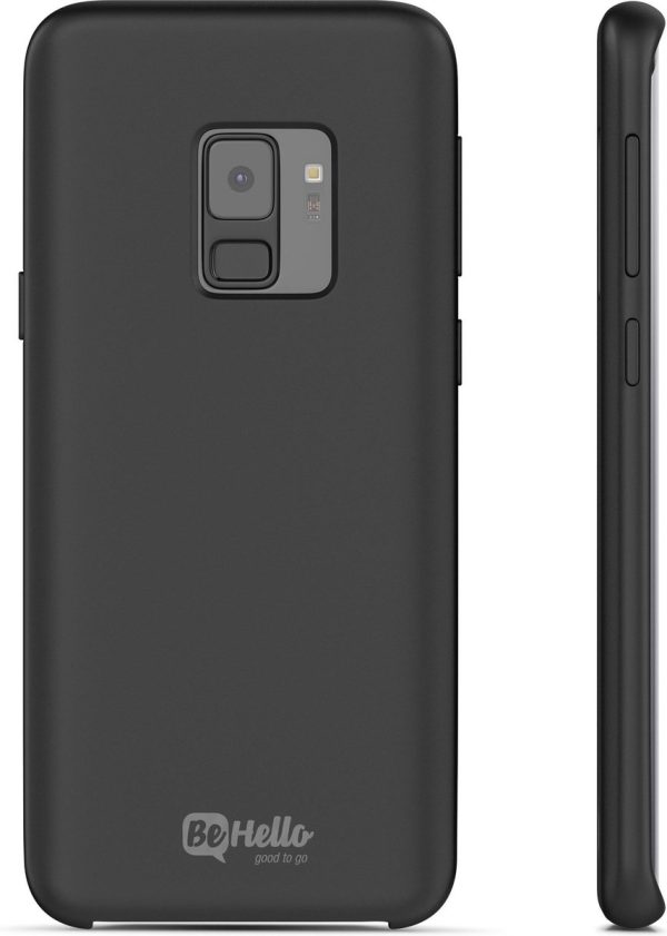 BeHello Premium Samsung Galaxy S9 Siliconen Hoesje Zwart - Afbeelding 3