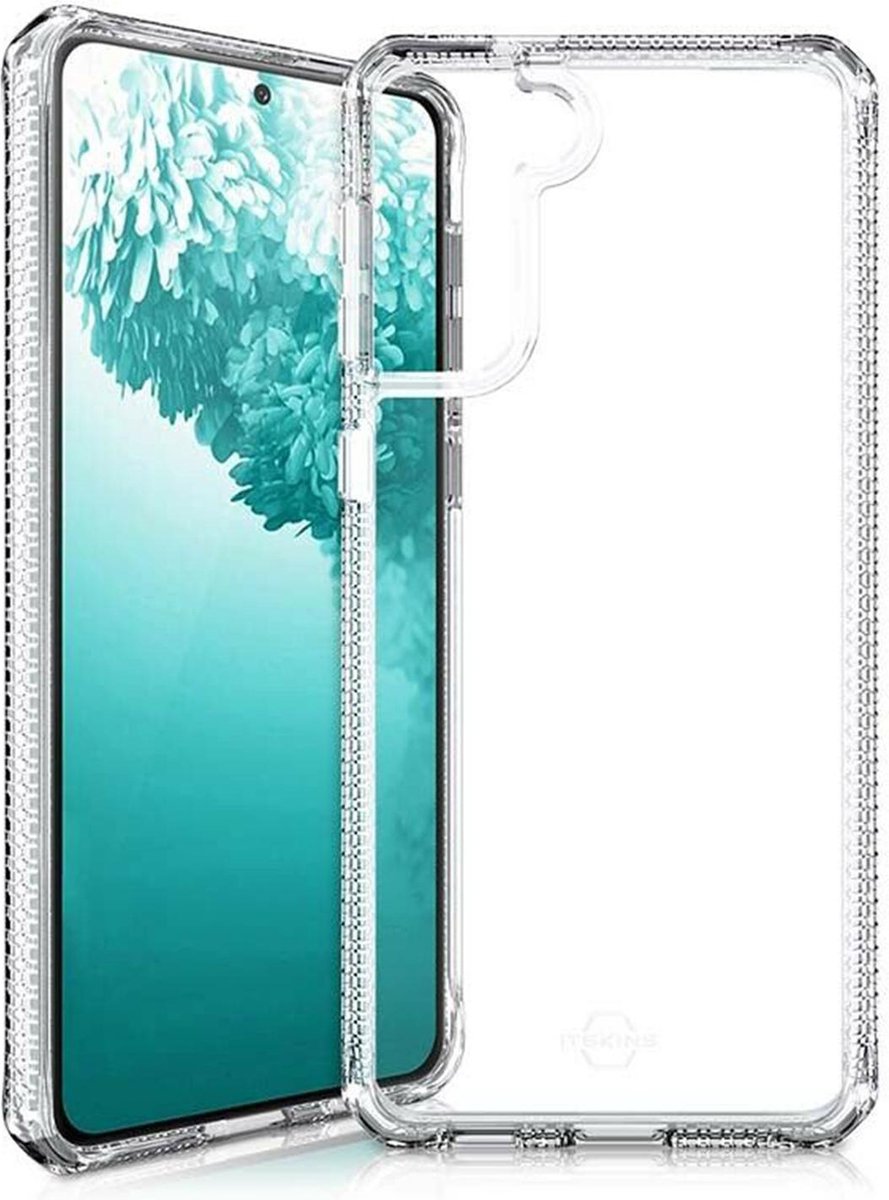 Itskins Hoesje Geschikt voor Samsung Galaxy S21 Plus - Itskins Hybrid Clear Backcover - Transparant - Afbeelding 2