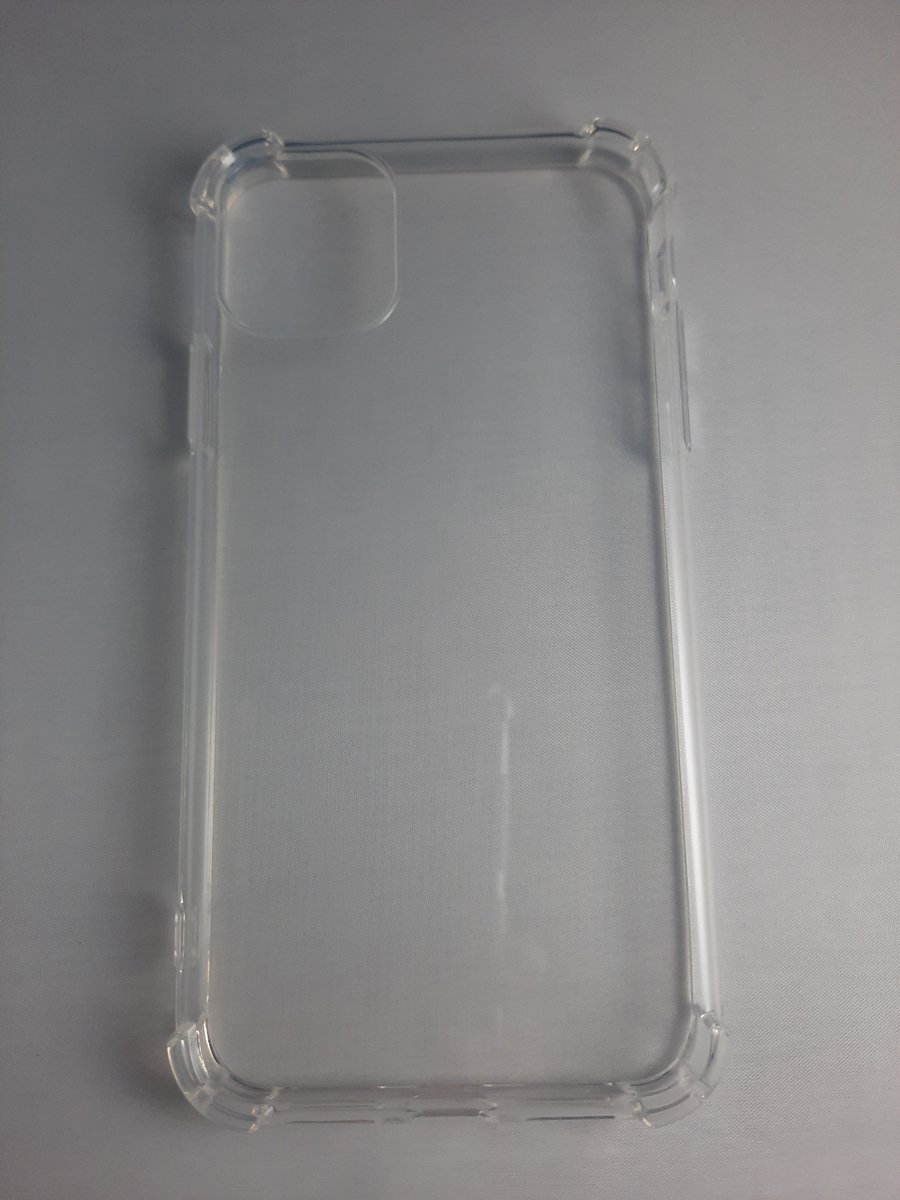 Iphone 11 hoesje - Transparant - Opstaande hoeken - Afbeelding 3