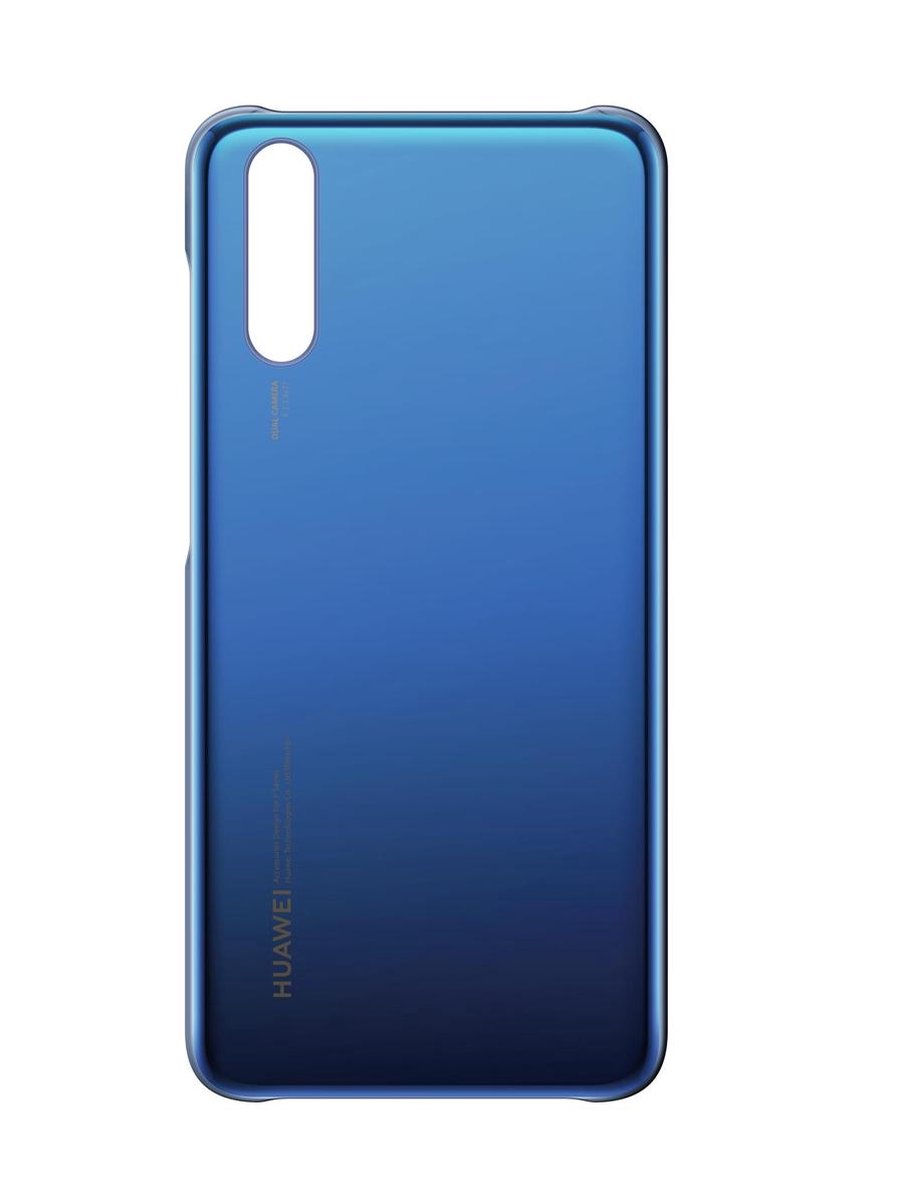 Color Case Hoesje Huawei P20 - Blauw - Afbeelding 3