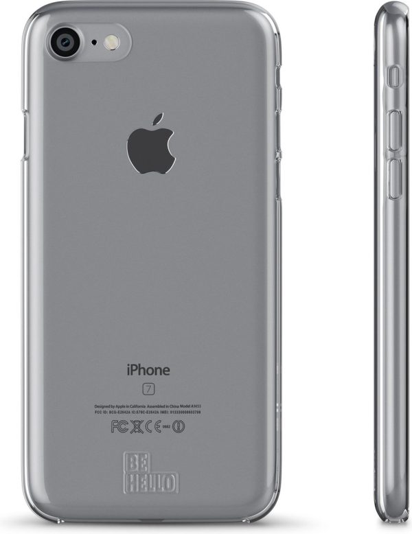 BeHello iPhone 8 / 7 / 6S / 6 Gel Siliconen Hoesje Mat Transparant - Afbeelding 3