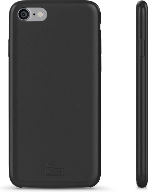 BeHello Dunne Gel Case voor Apple iPhone 6/6S - Zwart - Afbeelding 4