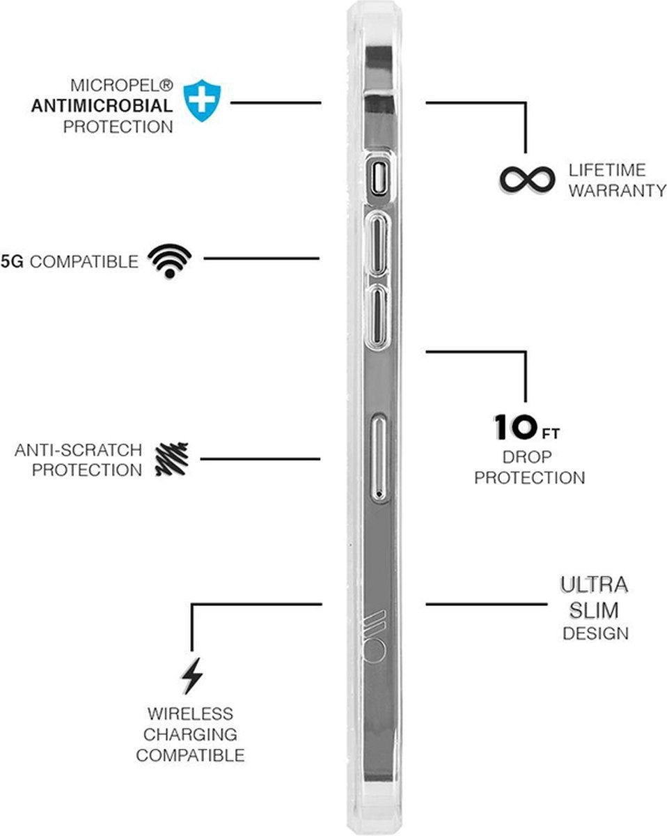 Case-Mate - Twinkle case - iPhone 12 mini - Stardust - Afbeelding 3