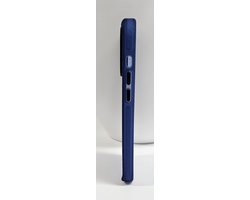 iPhone 15 Pro Magsafe-Compatible Backcover - Blauw met Lens Design — extra foto 0