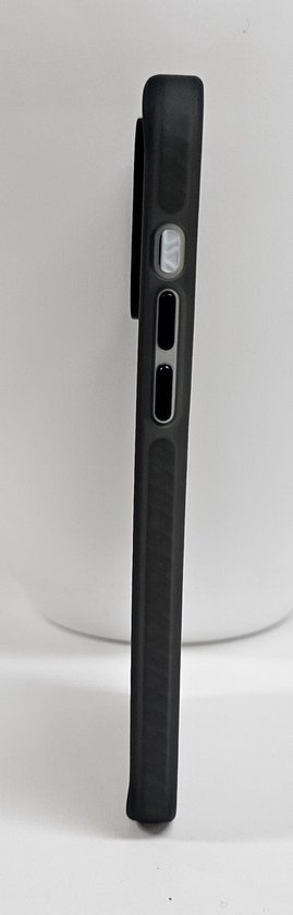 iPhone 15 Pro Max Magsafe-Compatible Backcover - Zwart met Lens Design — extra foto 0