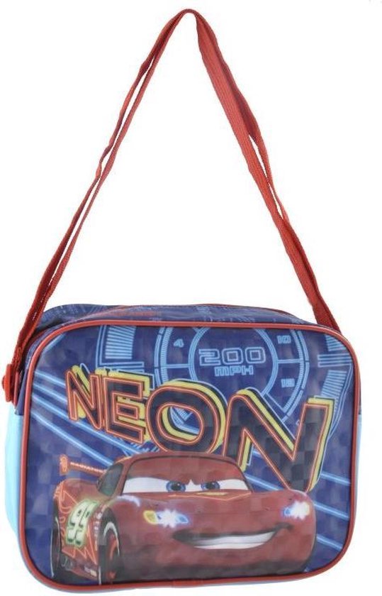 Disney Cars Neon - Schoudertas - Kinderen - Blauw