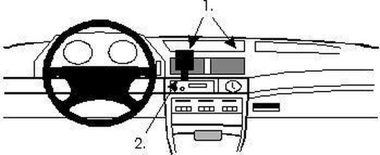 Brodit Proclip Center Mount (851998)