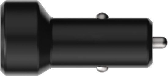 Xqisit Car Charger autolader Micro USB kabel - Zwart — extra foto 0