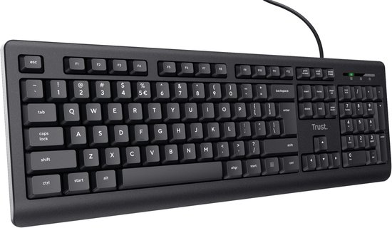 Trust Taro - Bedraad Toetsenbord - Qwerty - Zwart — extra foto 2
