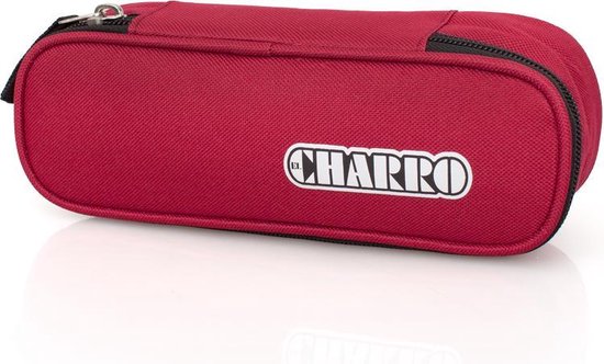 El Charro - Etui Ovaal - Bordeauxrood - 22 cm