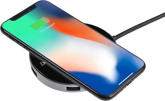 Xtorm Connect Series - USB-C Hub Wireless Charging 6-in-1 — extra foto 0