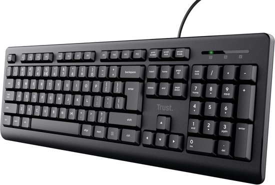 Trust Taro - Bedraad Toetsenbord - Qwerty - Zwart — extra foto 1