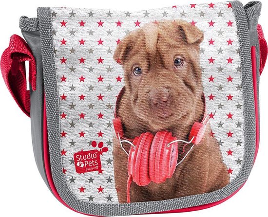 Studio Pets - Schoudertas - Flap - Shar-Pei - 17 cm