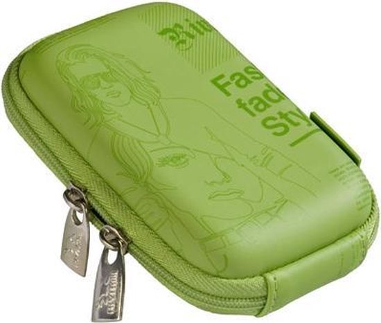 Rivacase Cameratas 7103 (PU) green (newspaper)