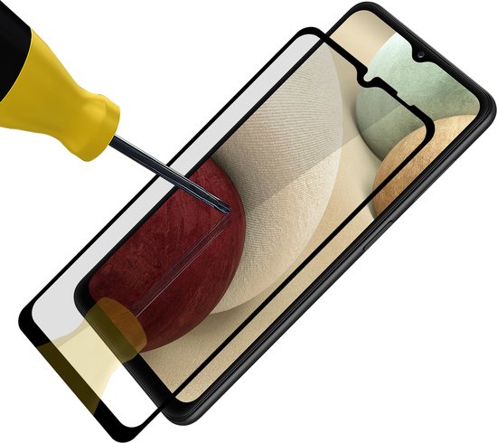 BeHello Samsung Galaxy A12 Screenprotector - High Impact Gehard Glas — extra foto 0