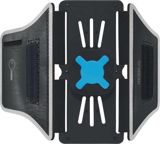 Sportarmband Securelock System Mechanisch Magnetisch U.Fix Run Kit zwart — extra foto 0