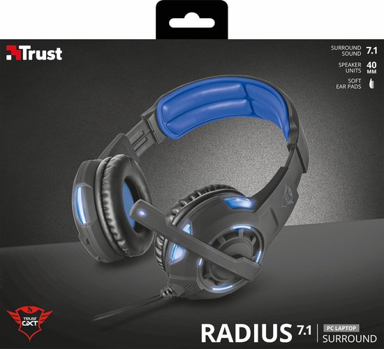 GXT 350 Radius 7.1 Surround Headset — extra foto 0