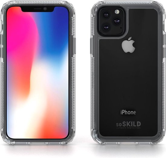 SoSkild iPhone 11 Pro Max Hoesje Defend 2.0 Heavy Impact - Transparent — extra foto 0