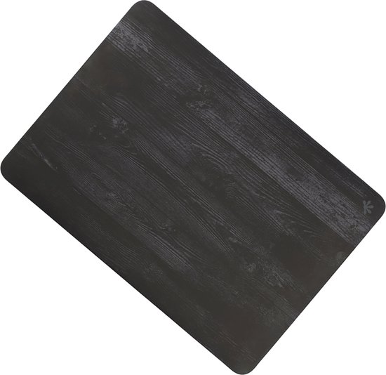 Gecko Covers Clip on Case geschikt voor MacBook Pro 13 inch (2018/2019/2020) - Zwart hout — extra foto 0