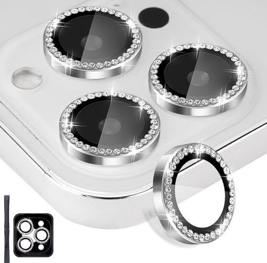 Mobile5 - Apple iPhone 17 Pro Max - Camera lens protector - Gehard glas - 9H Bescherming - Diamant