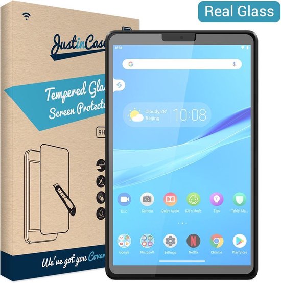 Lenovo Tab M7 screenprotector - Tempered Glass - Gehard glas - Just in Case